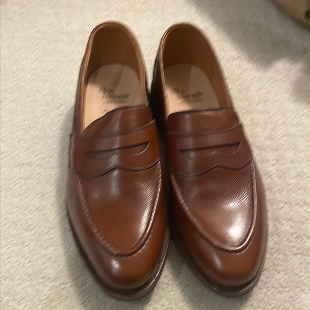 Allen Edmonds Brown Leather Loafers